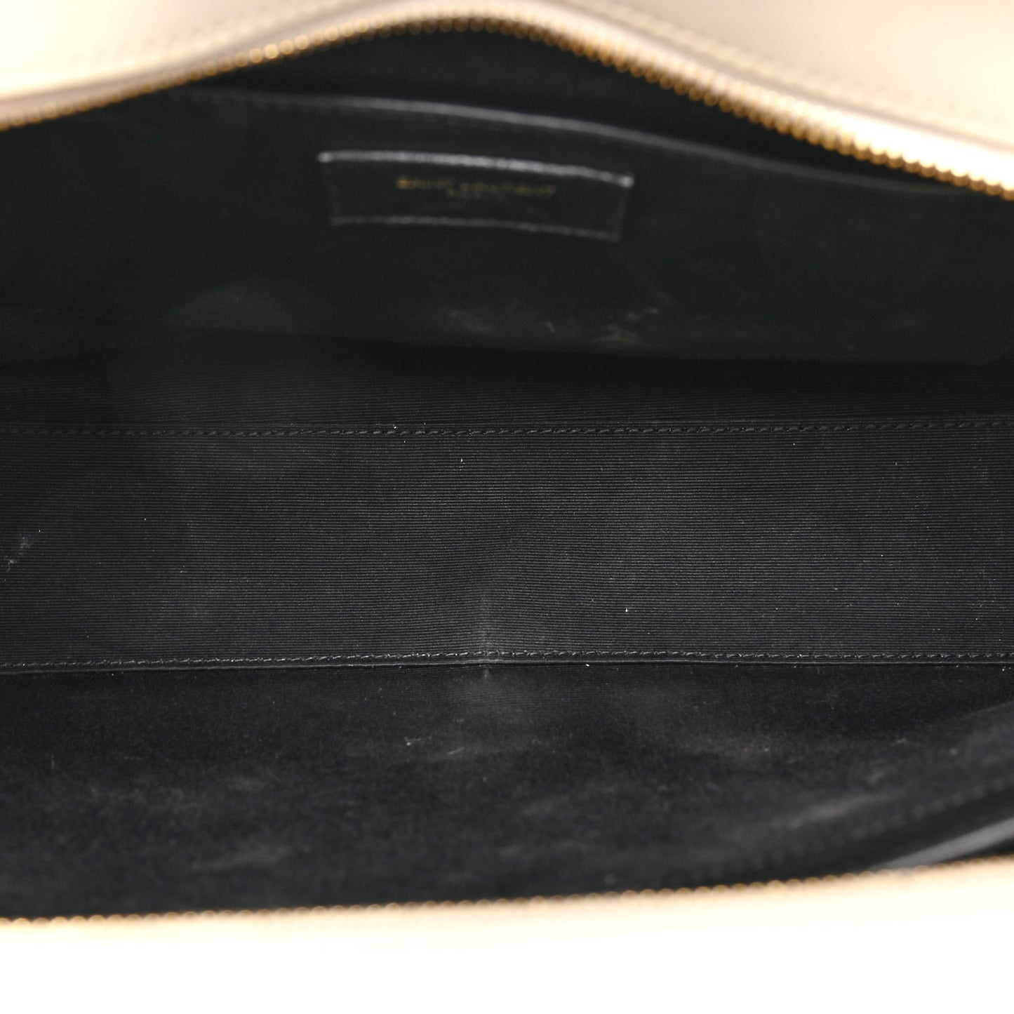 Shiny Calfskin Medium Uptown Tote White