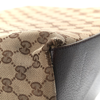 Gucci GG Monogram Large Web Handle Bucket Tote 7 of 17