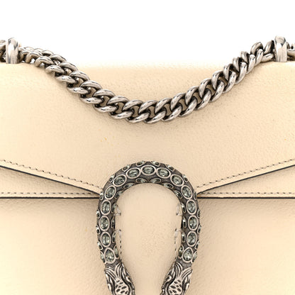 Gucci Textured Calfskin Crystal Mini Dionysus Shoulder Bag Mystic White 8 of 20