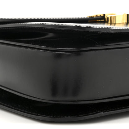 Celine Shiny Calfskin Medium Triomphe Black 12 of 12
