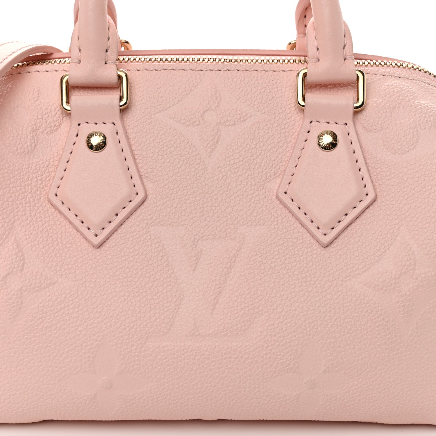 Louis Vuitton Empreinte Monogram Giant Speedy Bandouliere 20 Pink Opale 7 of 10