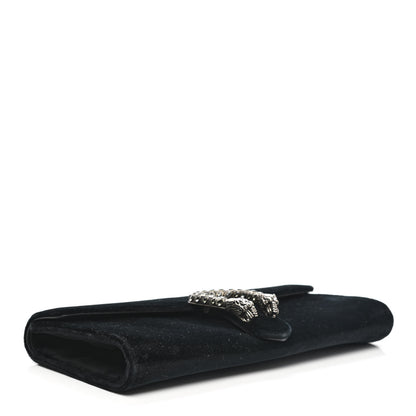 Gucci Velvet Dionysus Clutch Black 4 of 14