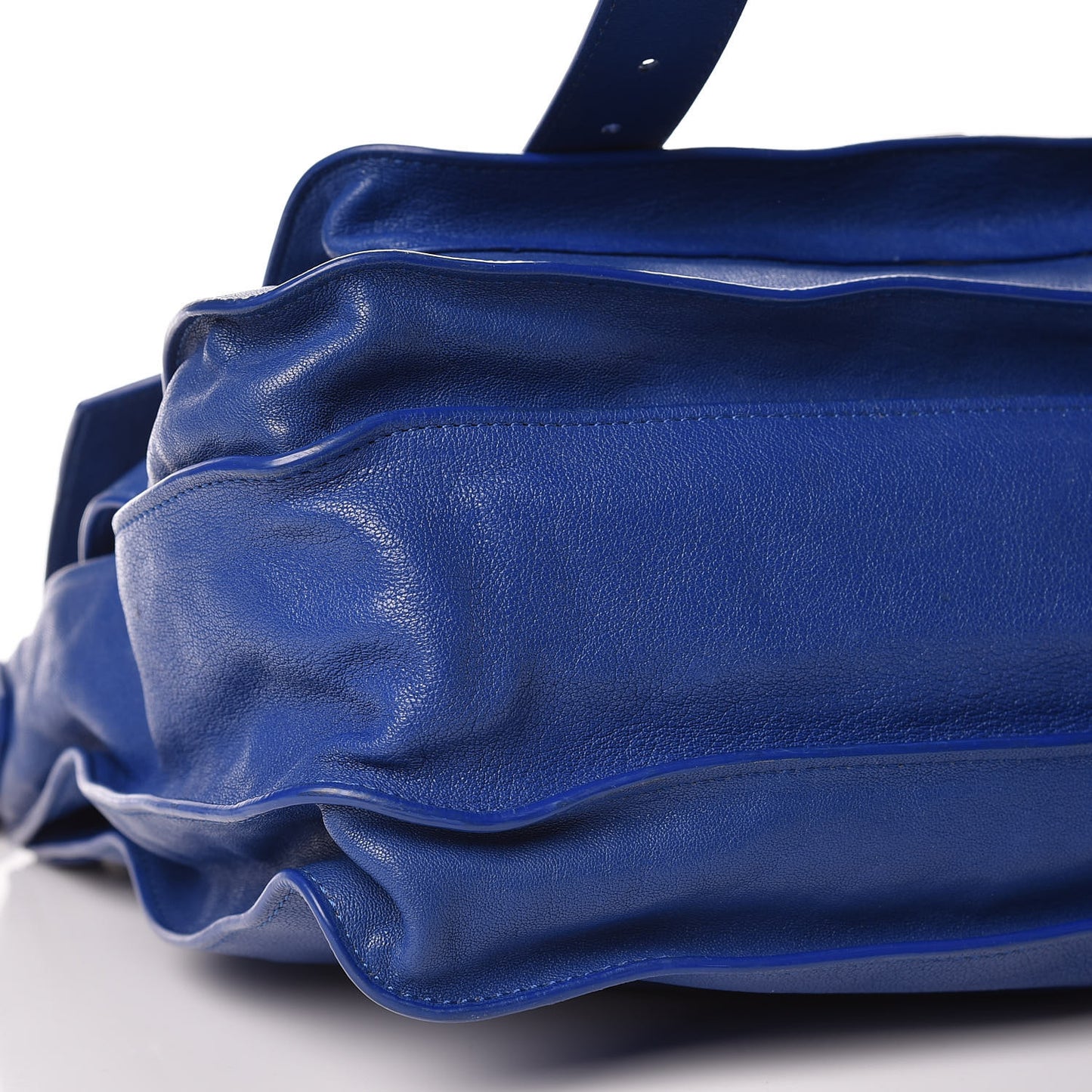 Lambskin Large PS1 Satchel Cobalt