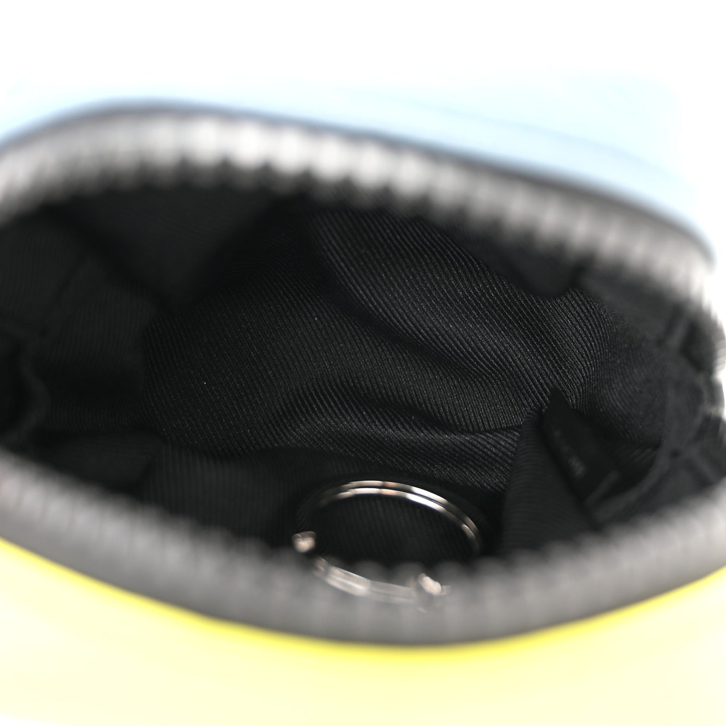 Taurillon Squared Pouch Bag Charm Multicolor