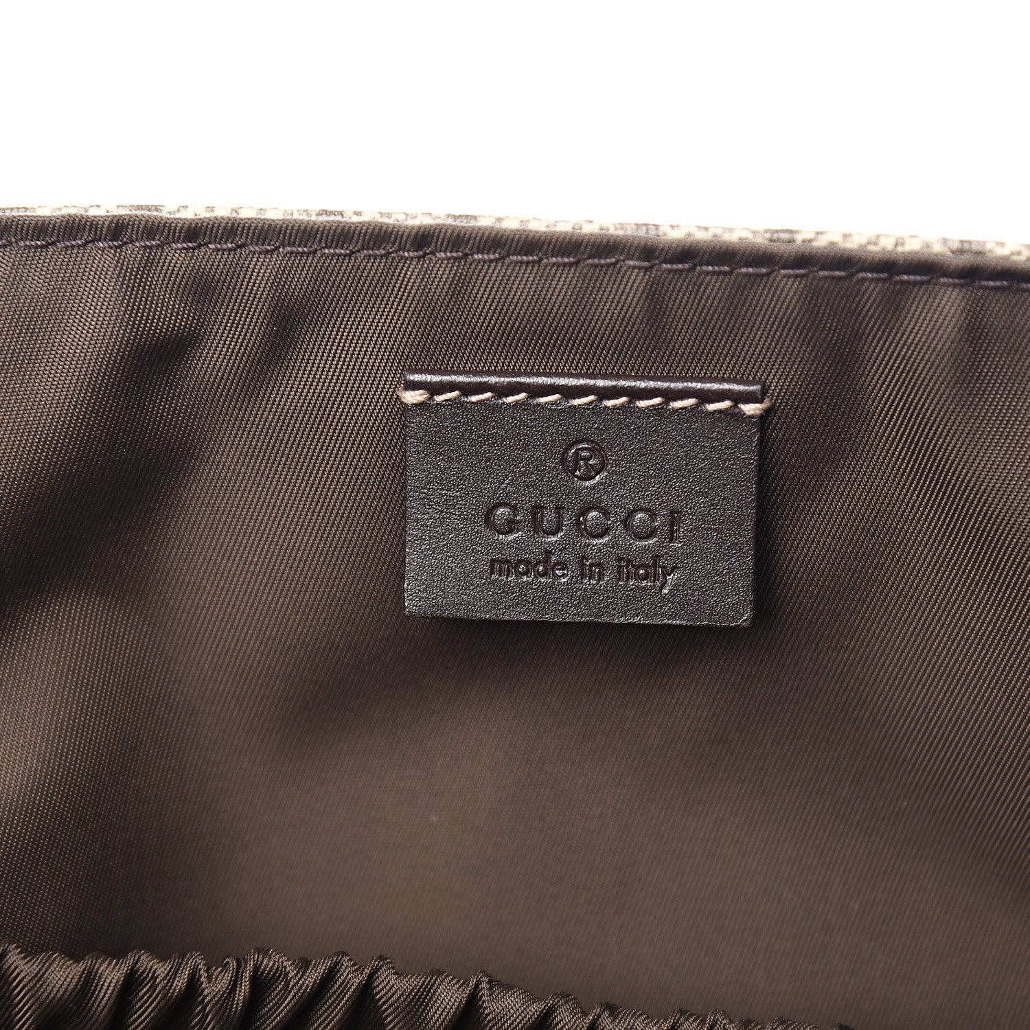 Gucci GG Plus Monogram Messenger Diaper Bag Dark Brown 5 of 10