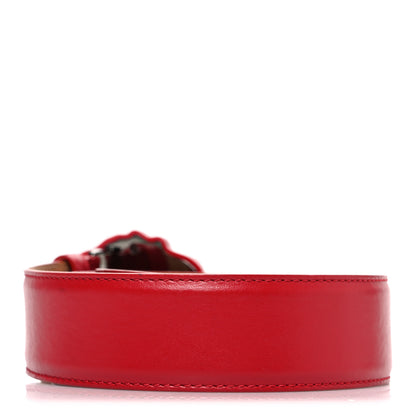 Versace Calfskin Tonal 3cm La Medusa Belt 110 44 Red 2 of 8