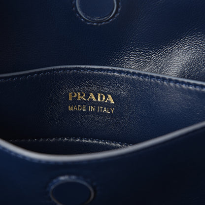 Prada Saffiano Cuir Medium Double Bag Astrale Blue 6 of 8
