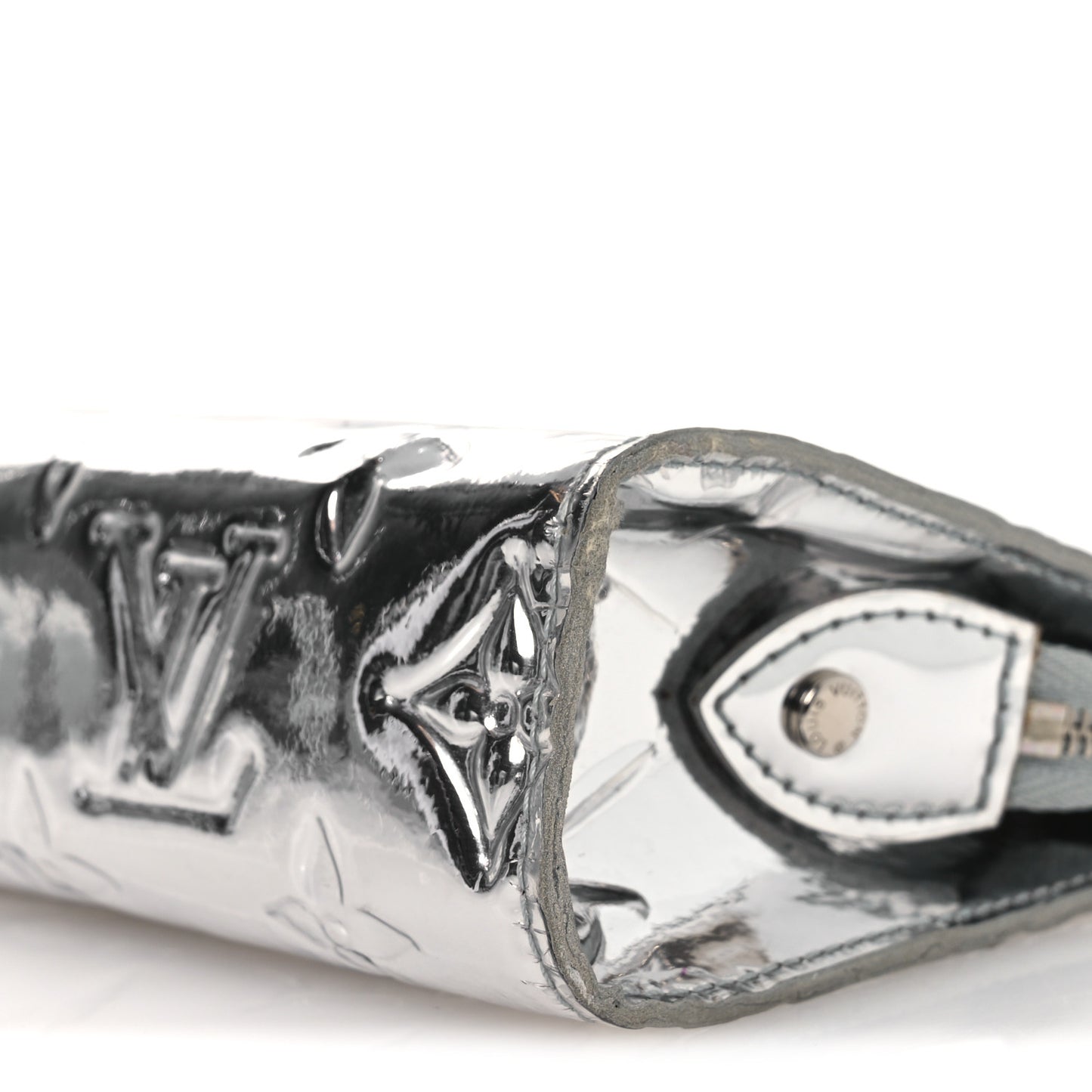 Monogram Miroir Trousse Cosmetic Bag Silver