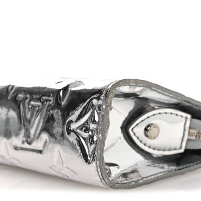 Louis Vuitton Monogram Miroir Trousse Cosmetic Bag Silver 9 of 10