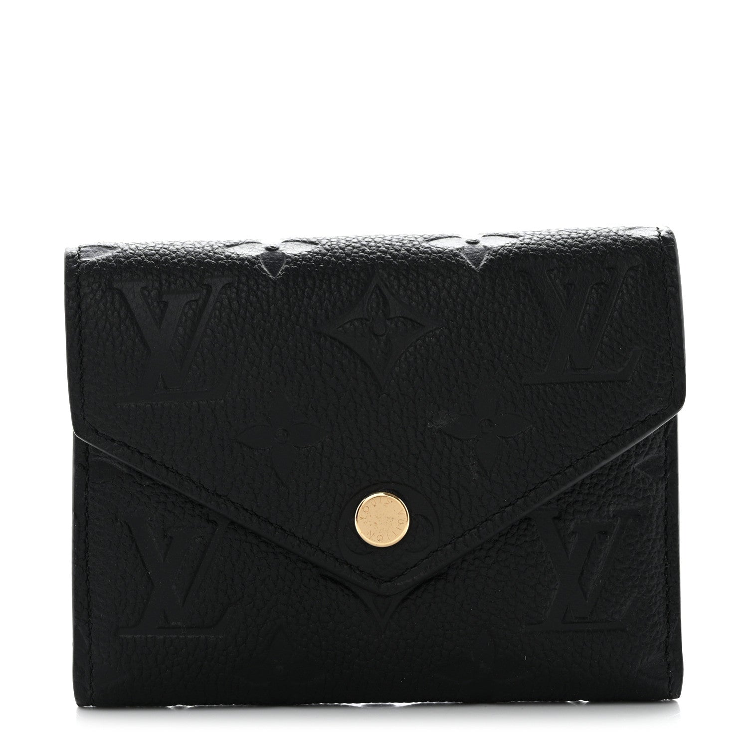 Louis Vuitton Empreinte Victorine Wallet Black 1 of 7