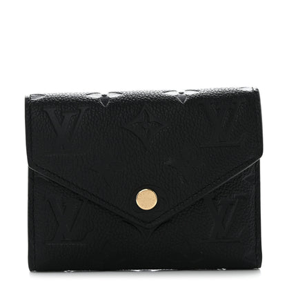 Louis Vuitton Empreinte Victorine Wallet Black 1 of 7