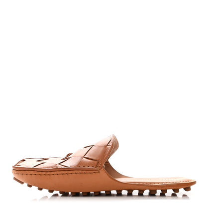 Bottega Veneta Nappa Intrecciato Slipper Mules 38 Brown 1 of 14