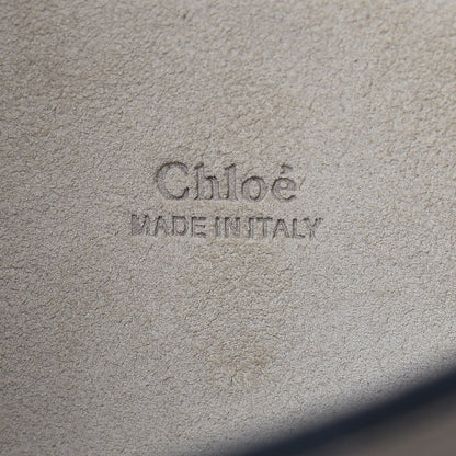Chloe Suede Calfskin Medium Faye Shoulder Bag Black 7 of 7