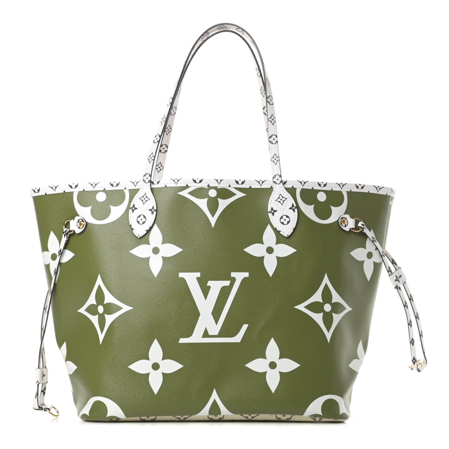 Monogram Giant Neverfull MM Kaki