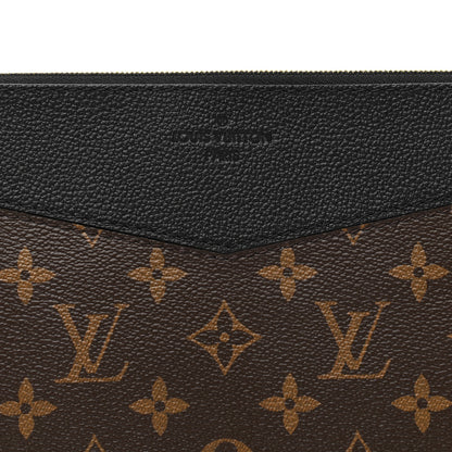 Louis Vuitton Monogram Daily Pouch Black 8 of 10