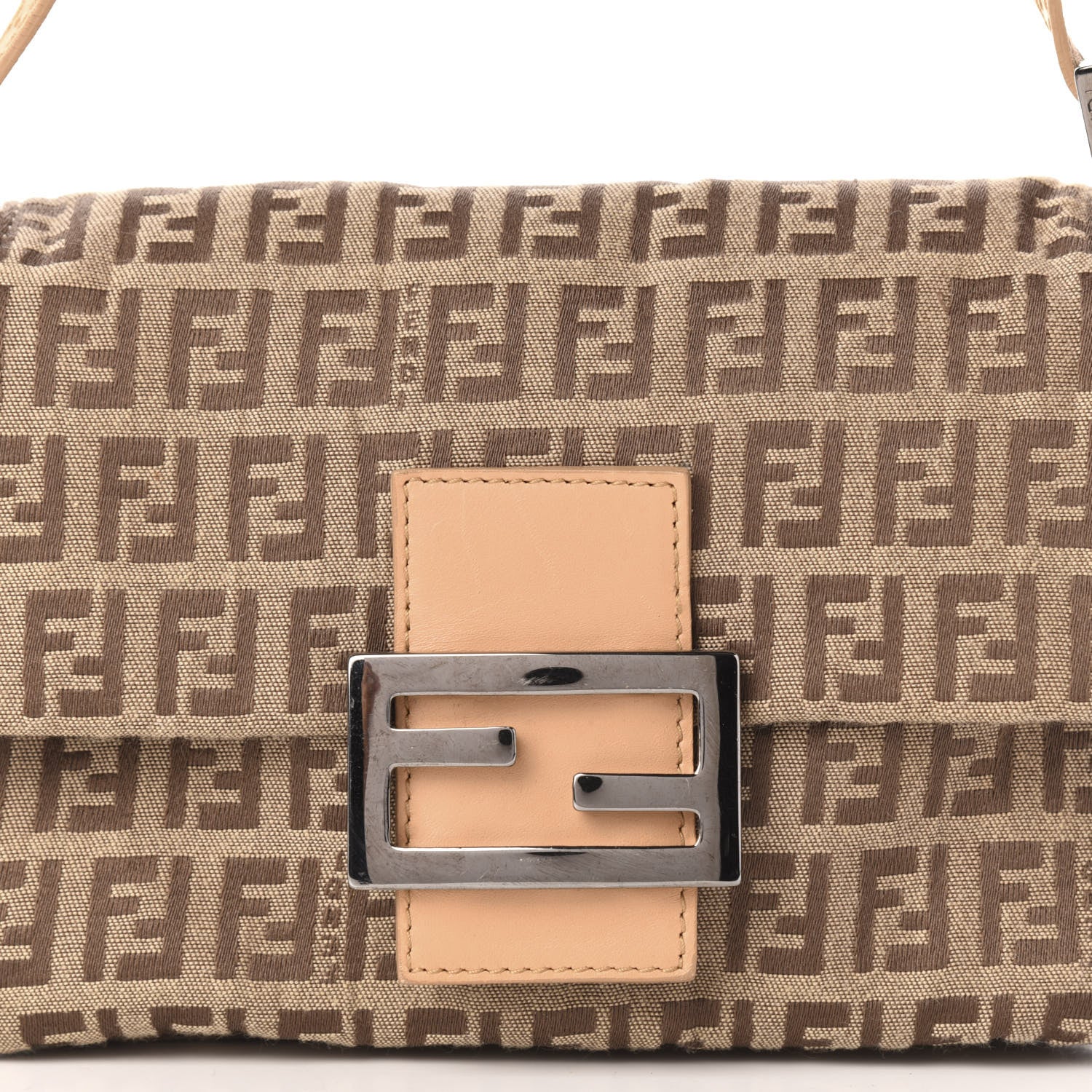 Fendi Zucchino Mini Mama Baguette Beige 11 of 11