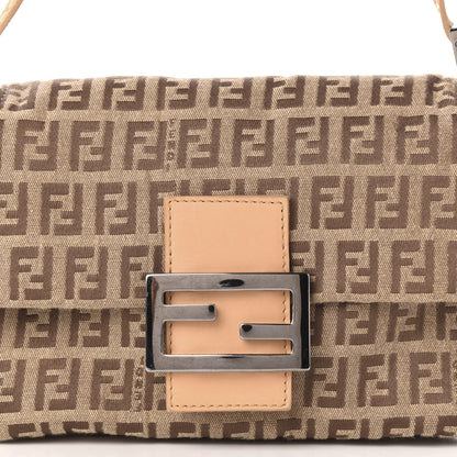 Fendi Zucchino Mini Mama Baguette Beige 11 of 11