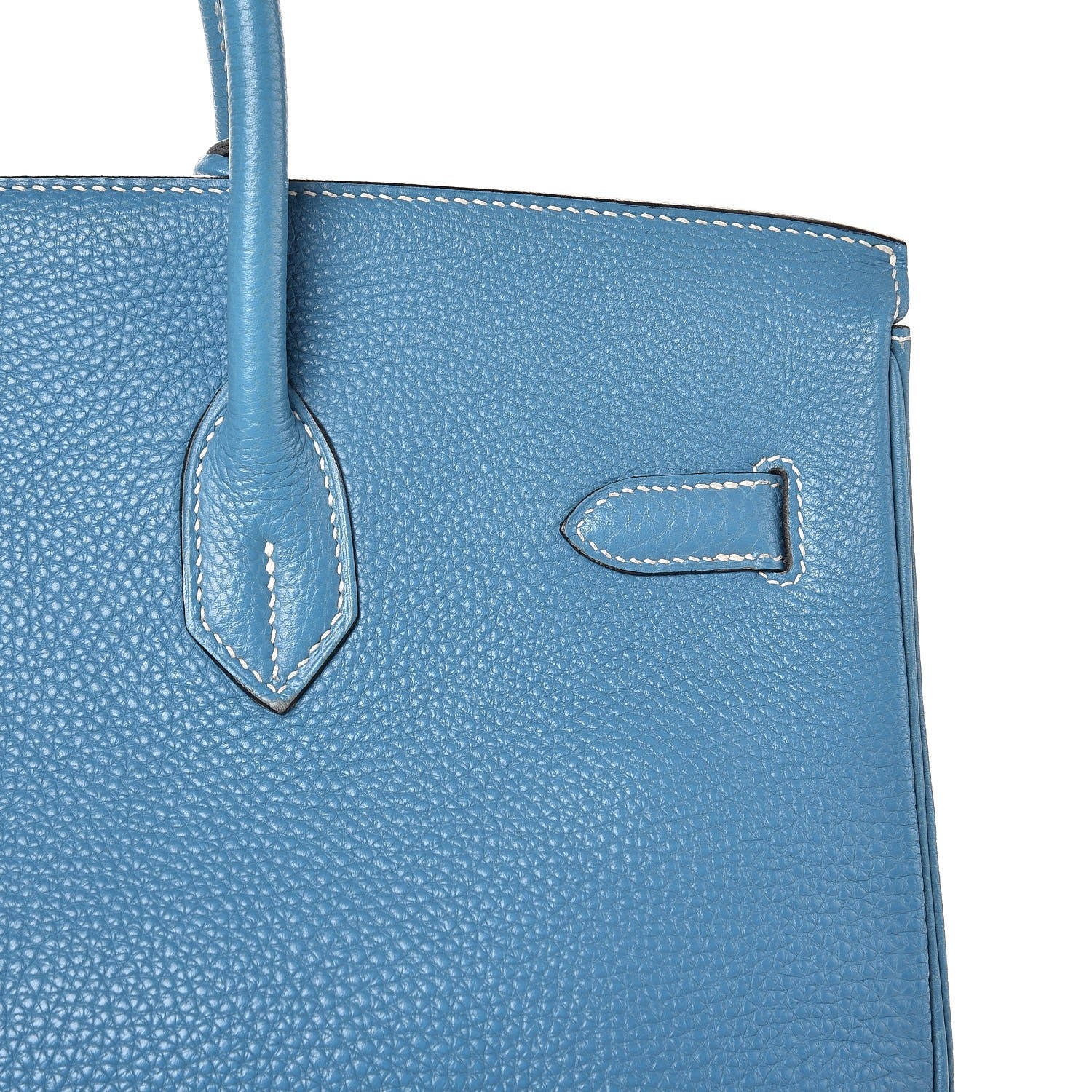 Hermes Togo Birkin 35 Blue Jean 32 of 39