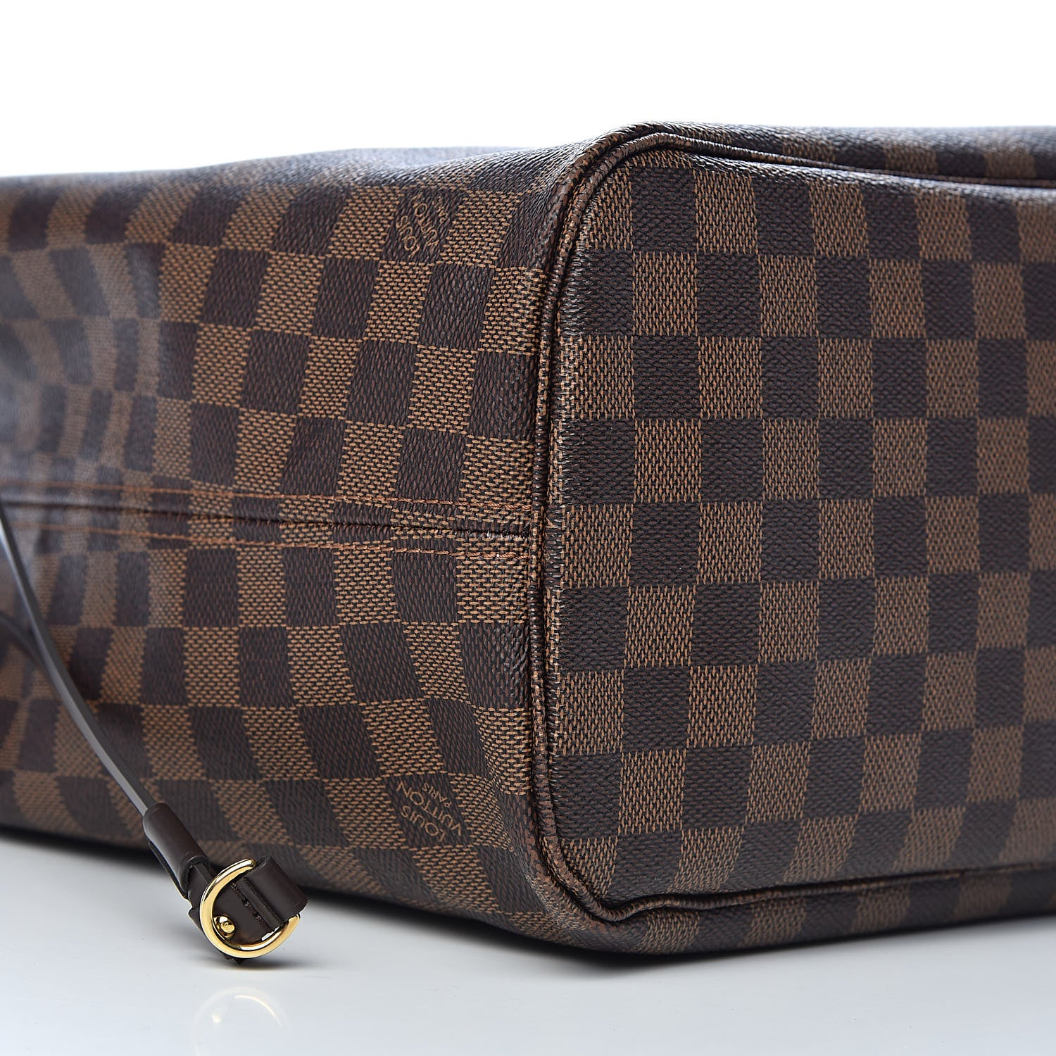 Louis Vuitton Damier Ebene Neo Neverfull MM Rose Ballerine 11 of 13