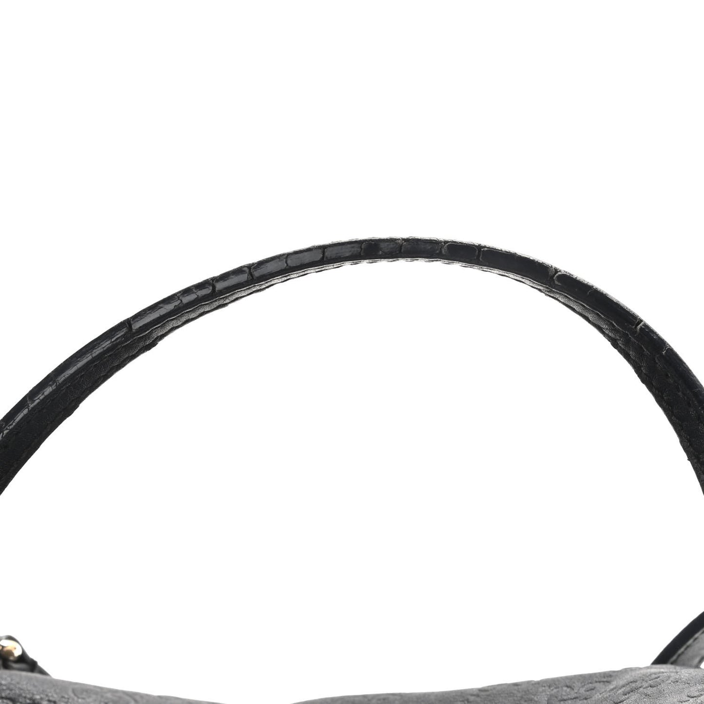 Guccissima Medium Bree Foldover Tote Black