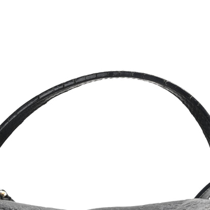 Gucci Guccissima Medium Bree Foldover Tote Black 10 of 15