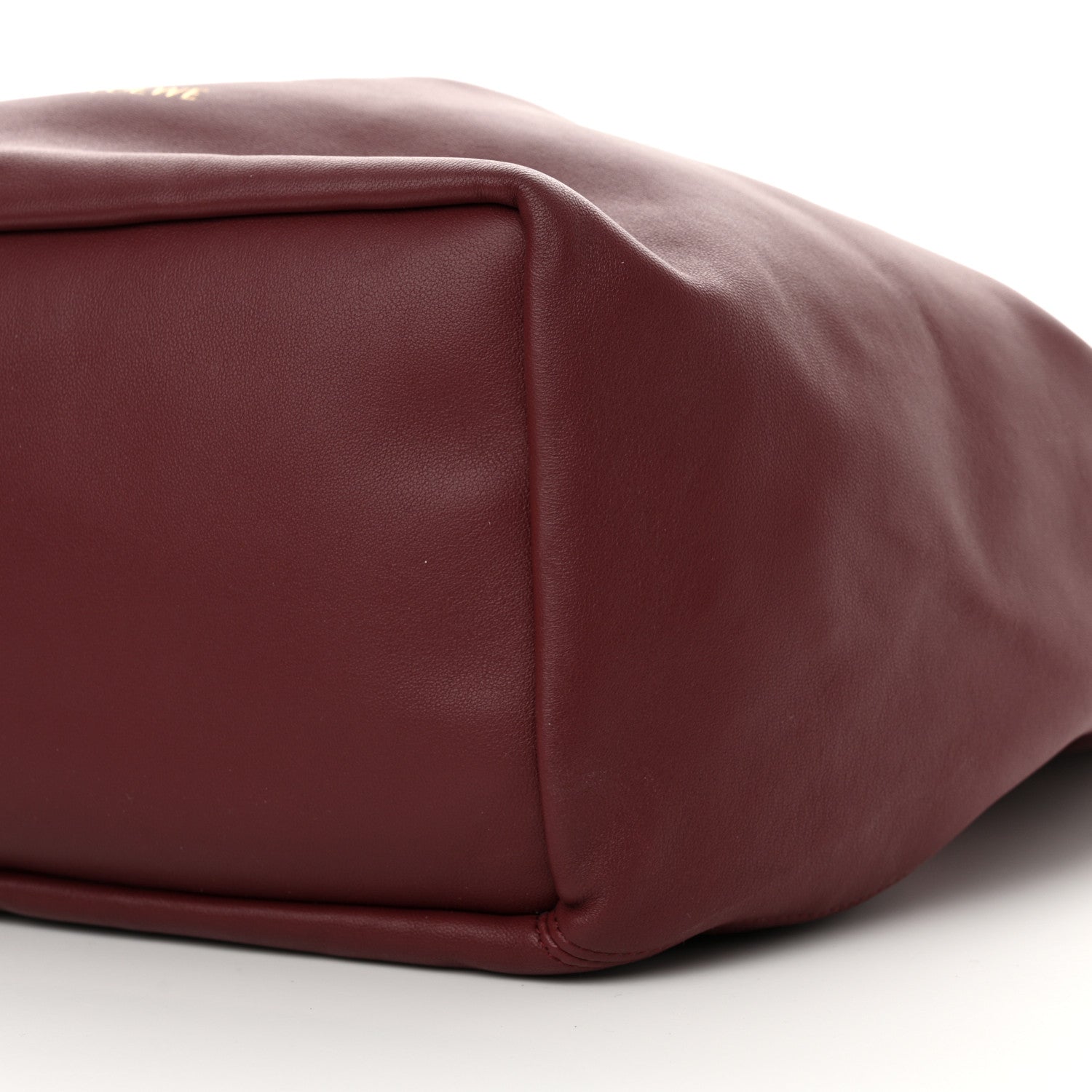 Loewe Buttery Nappa Lambskin Medium Squeeze Bag Burgundy 9 of 9