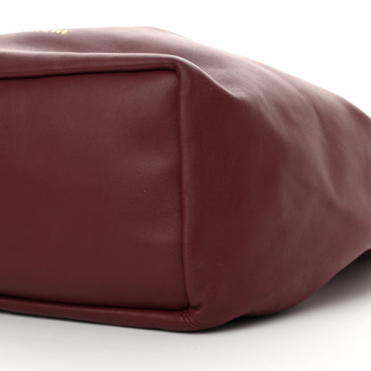 Loewe Buttery Nappa Lambskin Medium Squeeze Bag Burgundy 9 of 9