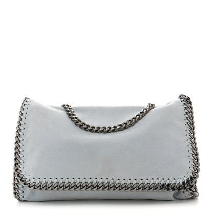 Stella McCartney Shaggy Deer Falabella Crossbody Clutch Ice Blue 1 of 11
