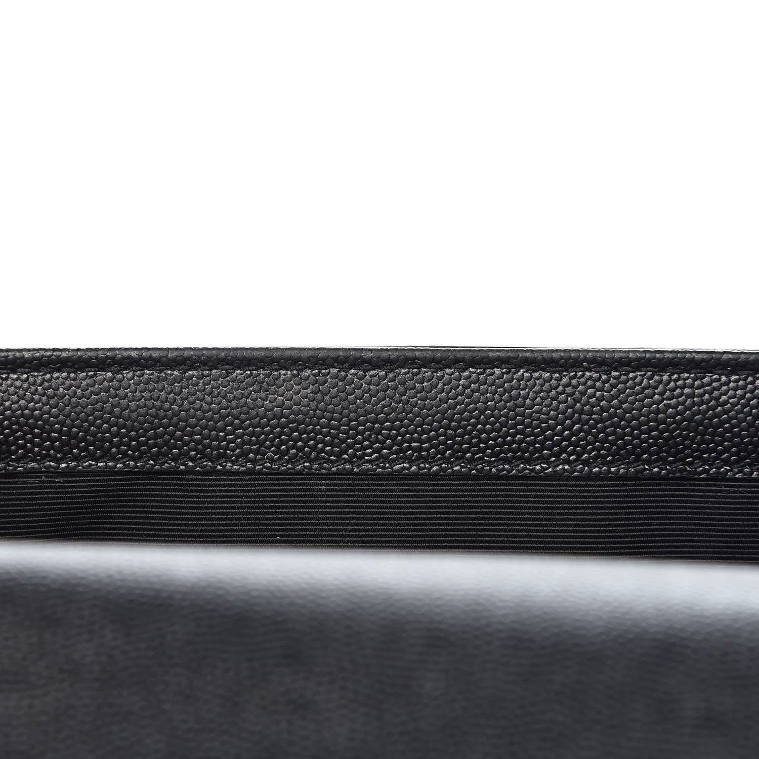 Saint Laurent Grain De Poudre Medium Classic Monogram Kate Satchel Black 10 of 10