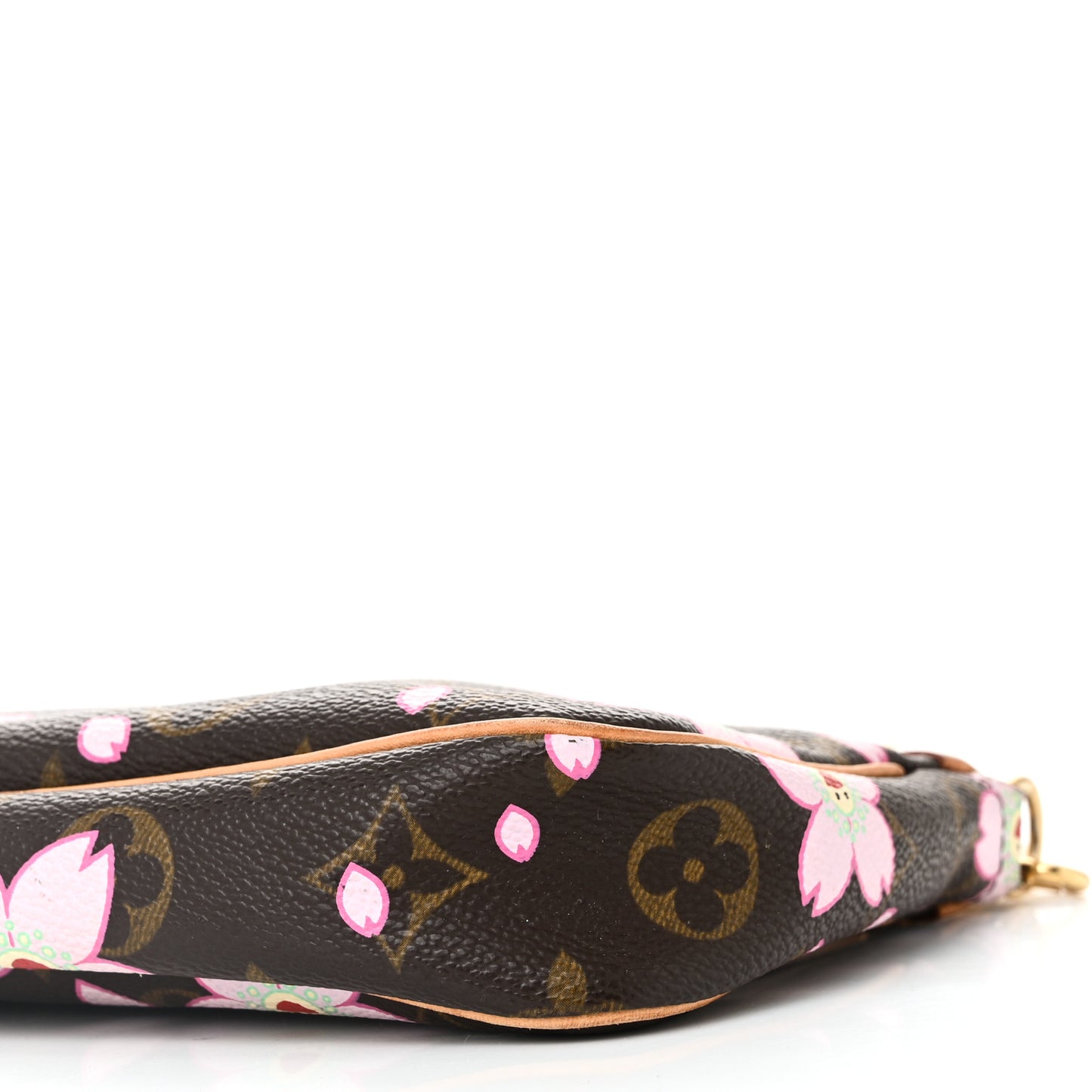 Monogram Cherry Blossom Pochette Accessories Brown