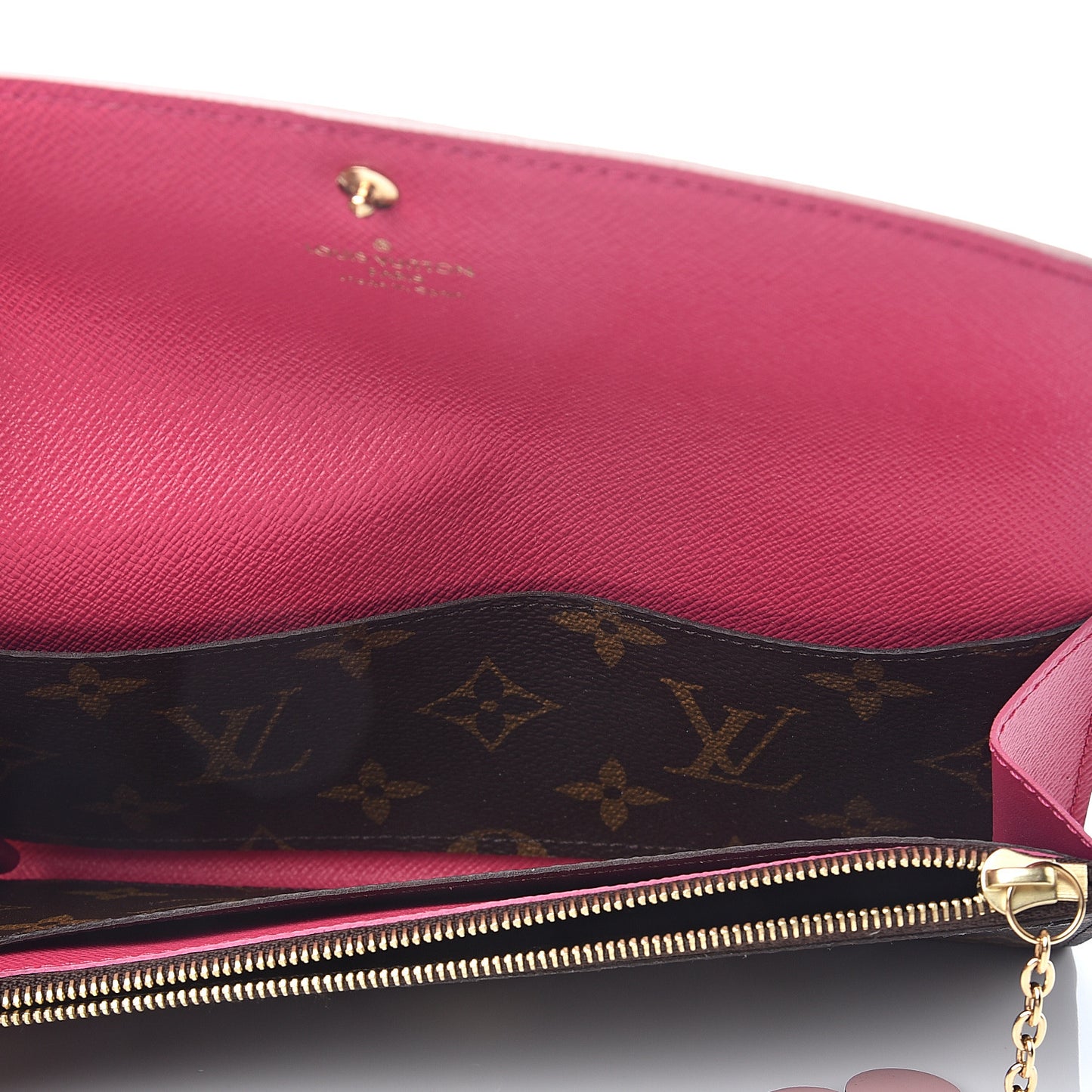 Monogram Bloom Flower Emilie Wallet
