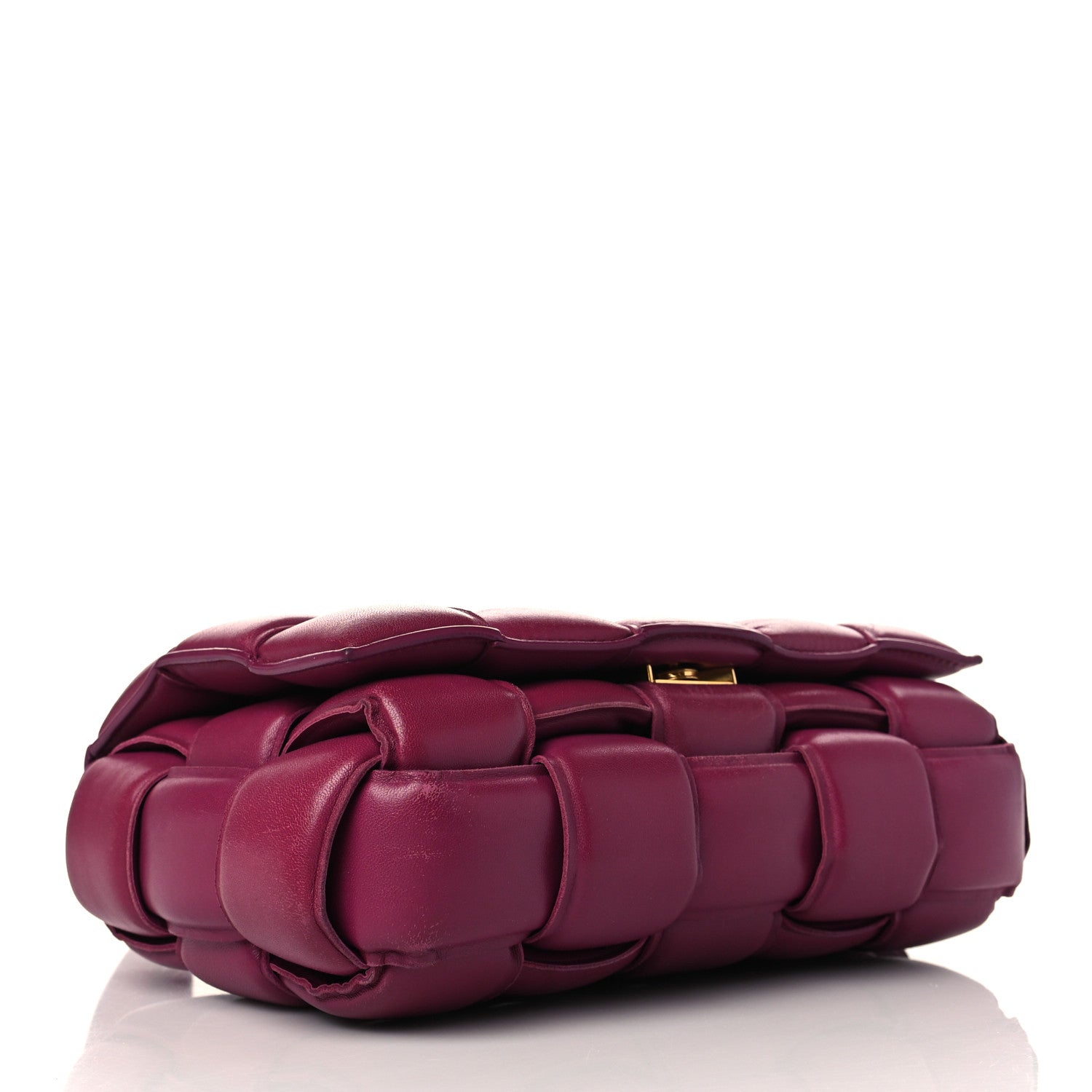 Bottega Veneta Nappa Maxi Intreccio Padded Cassette Crossbody Bag Cinnabar 4 of 11