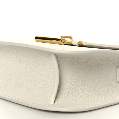 Tom Ford Calfskin Mini T Clasp Tara Crossbody Bag White 8 of 8