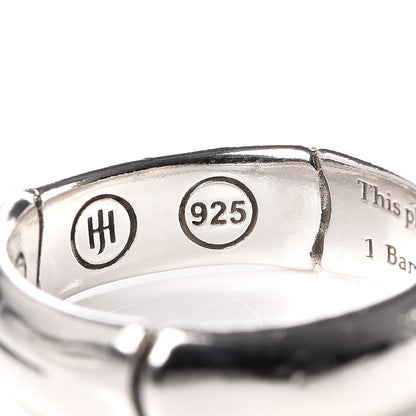 John Hardy Sterling Silver 6mm Bamboo Ring 54 7 5 of 6