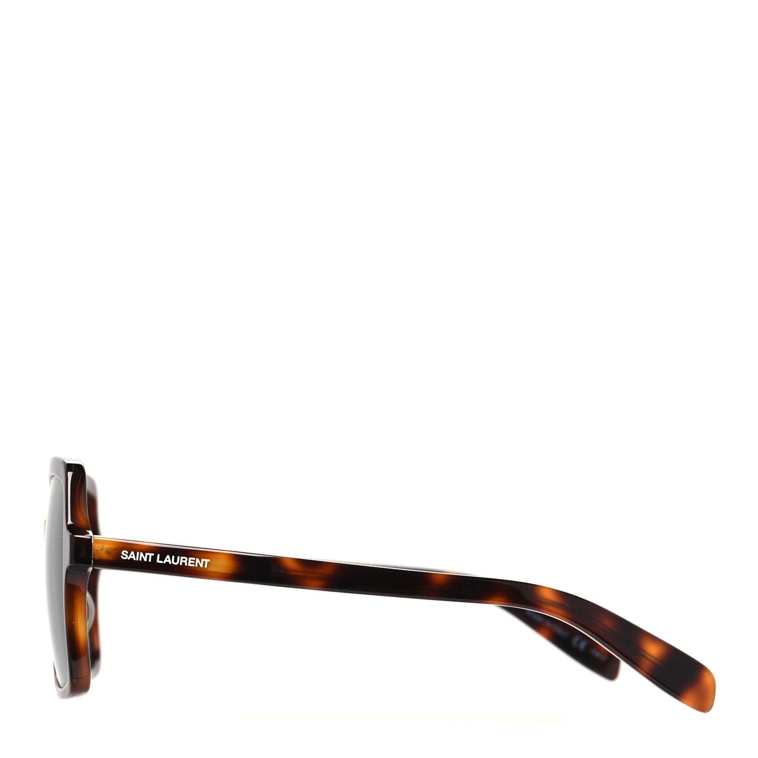 Saint Laurent Oversized SL174 Sunglasses Tortoise 3 of 8