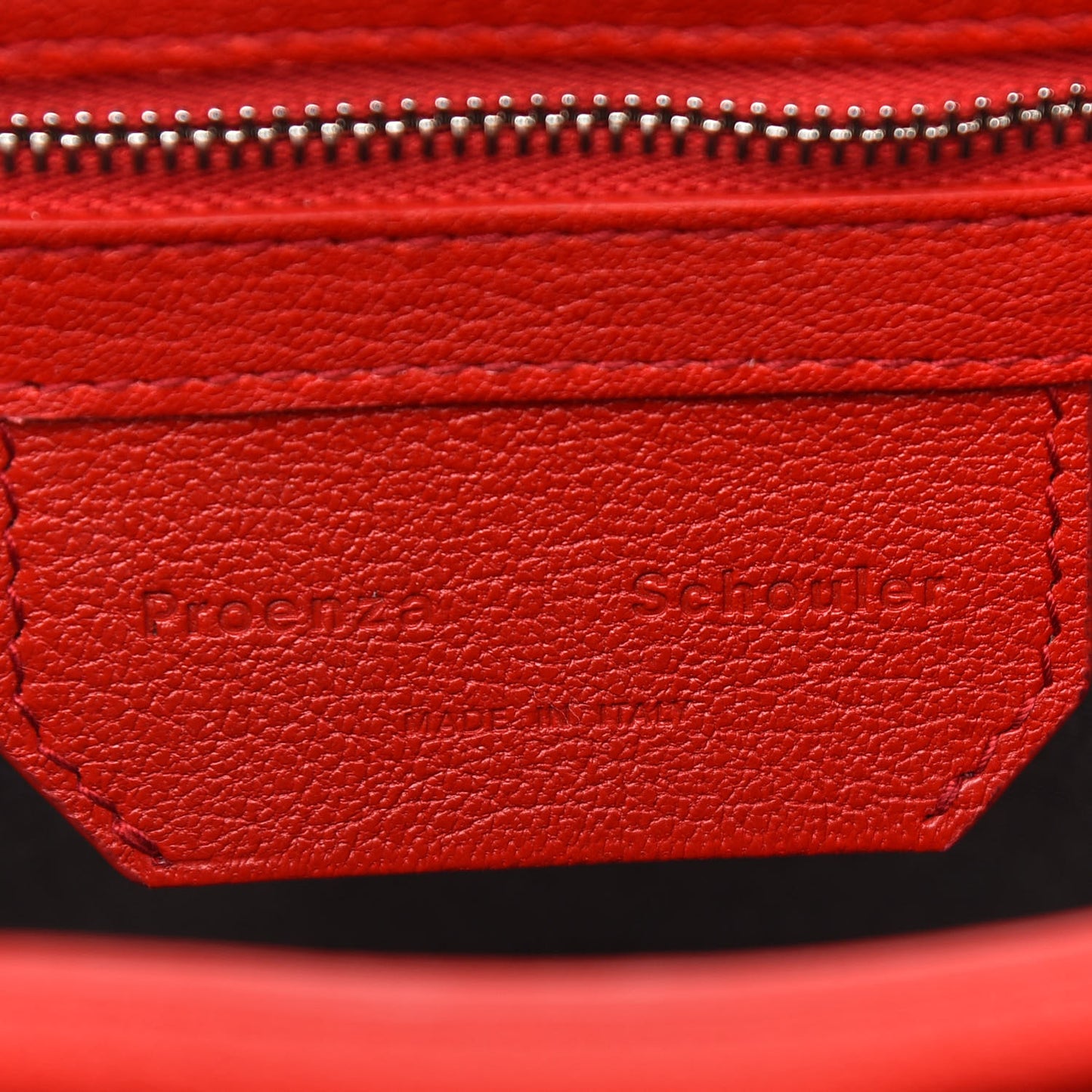 Lambskin Tiny PS1 Satchel Red