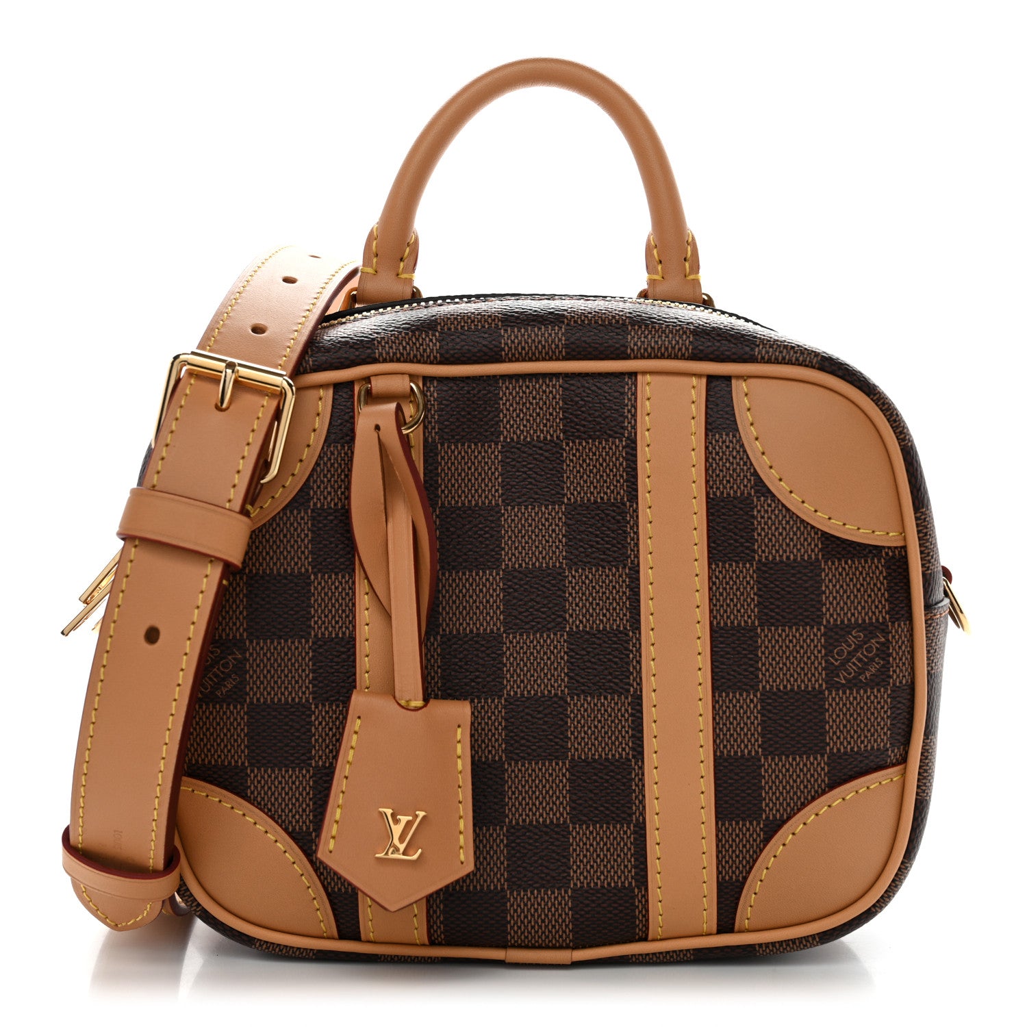 Louis Vuitton Damier Ebene Valisette Souple BB 1 of 10