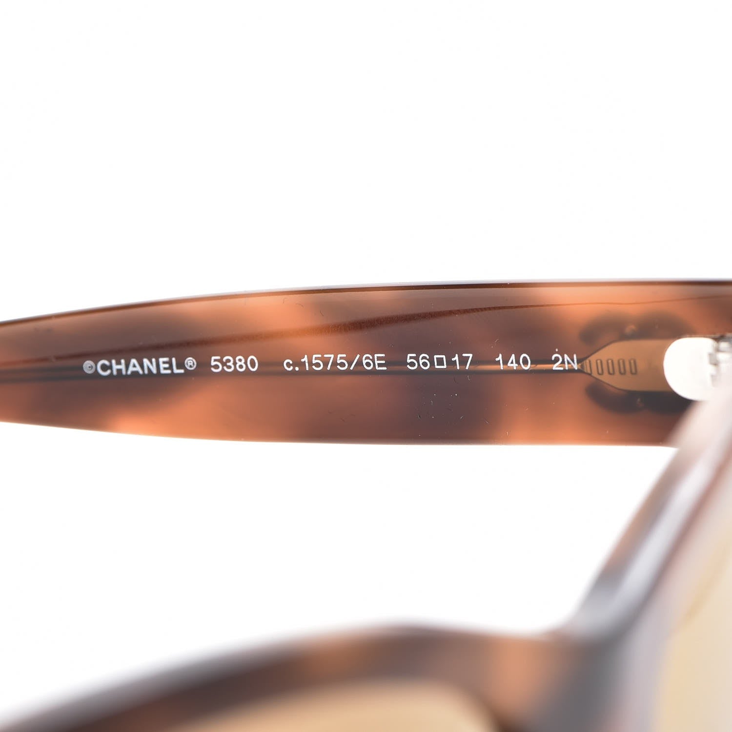 Chanel Acetate Mirrored Runway Square Sunglasses 5380 Dark Tortoise 6 of 8