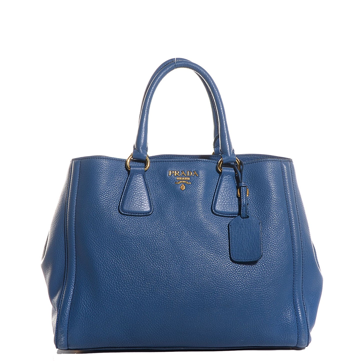 Vitello Daino Tote Cobalto