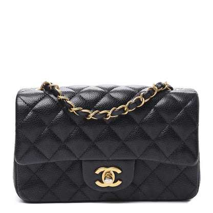 Chanel Caviar Quilted Mini Rectangular Flap Black 1 of 9