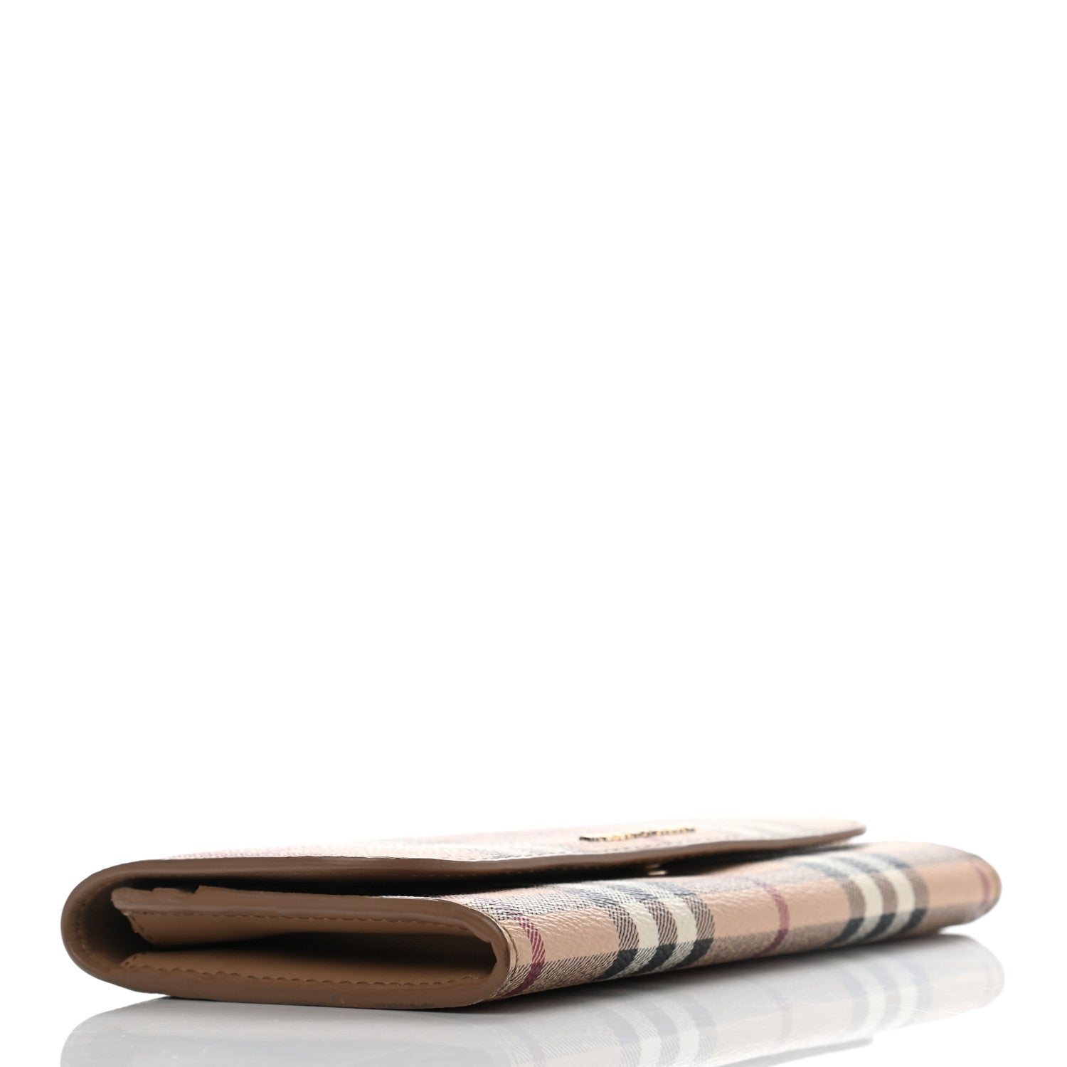 Burberry Haymarket Check Halton Wallet Tan 4 of 10