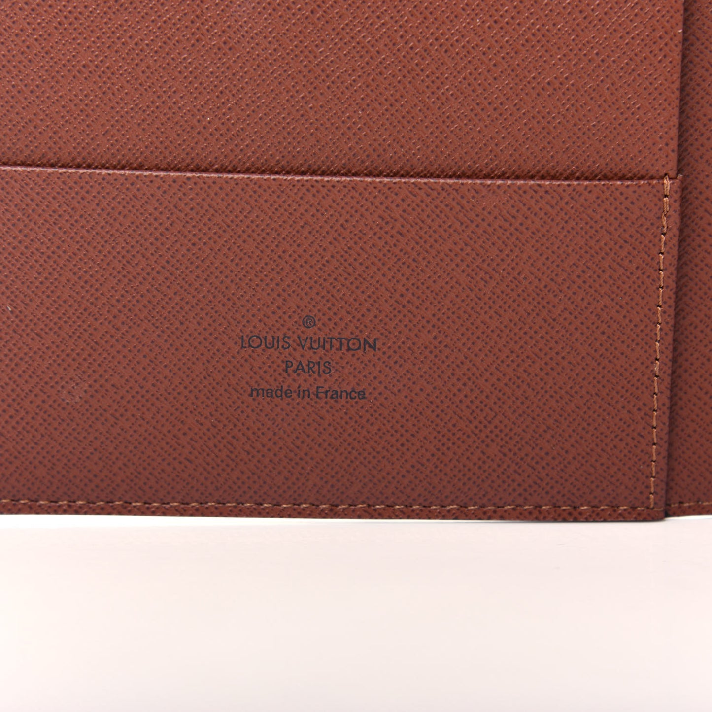 Monogram Large Ring Agenda Cover