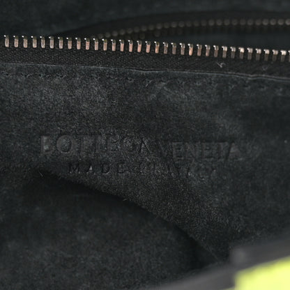 Bottega Veneta Metallic Crushed Calfskin Maxi Intrecciato Cassette Crossbody Bag Chlorophyll 6 of 11