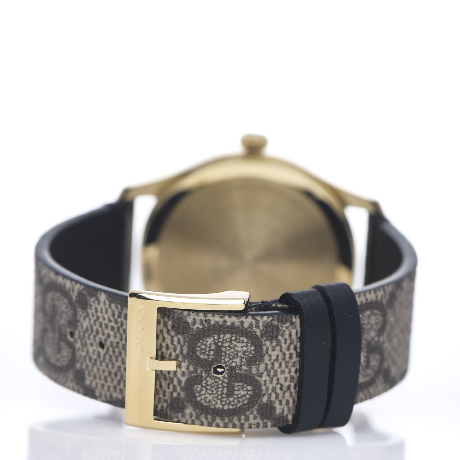 Gucci Stainless Steel Canvas 38mm G-Timeless GG Supreme Bosco Quartz Watch Brown 3 of 5