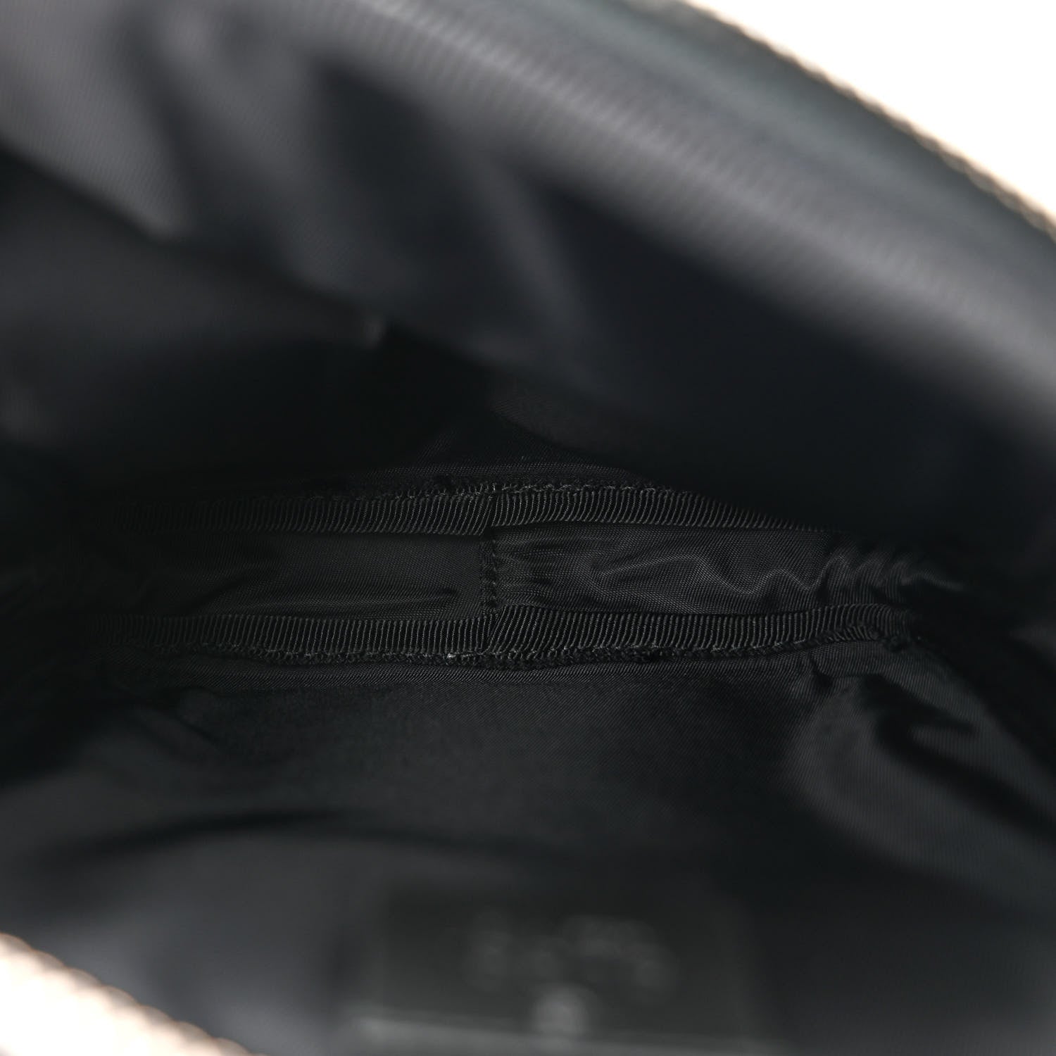 Gucci GG Supreme Monogram Web Belt Bag Black 5 of 13