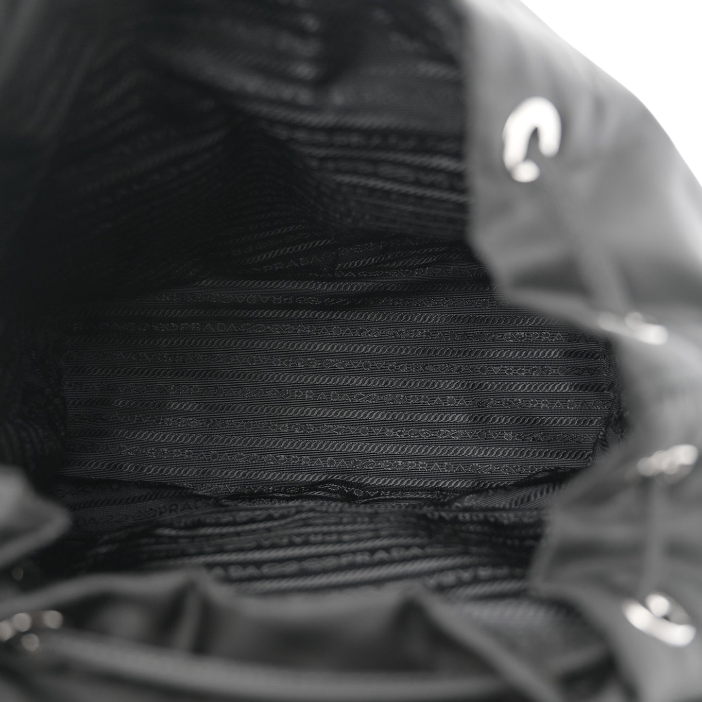 Nylon Vela Large Backpack Black