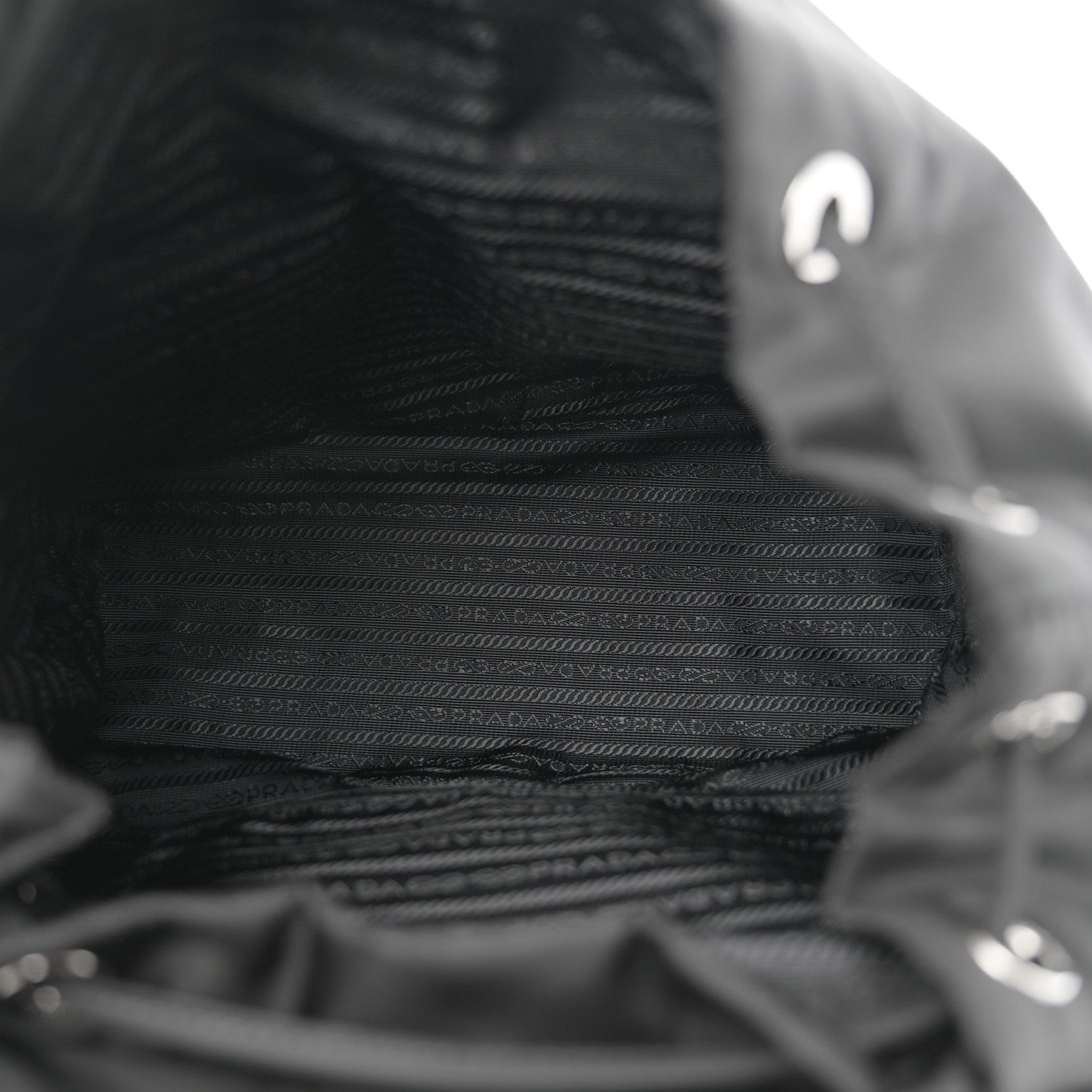 Prada Nylon Vela Large Backpack Black 5 of 10