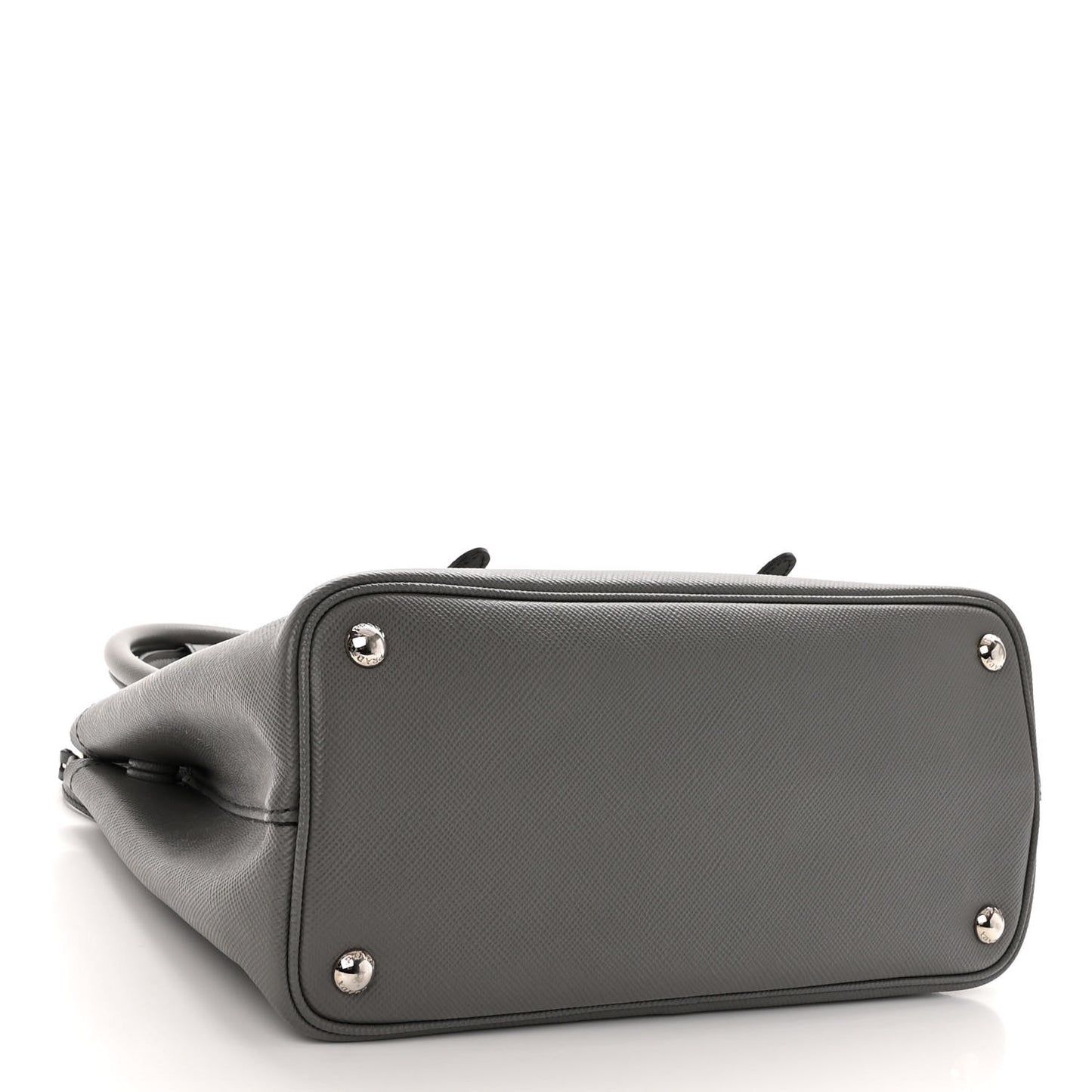 Saffiano Cuir Small Double Handle Tote Marmo