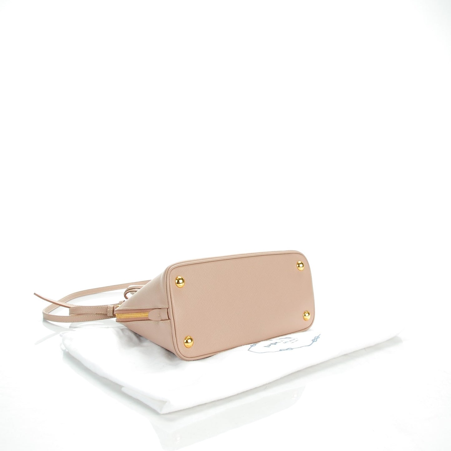 Saffiano Lux Mini Promenade Tote Cammeo