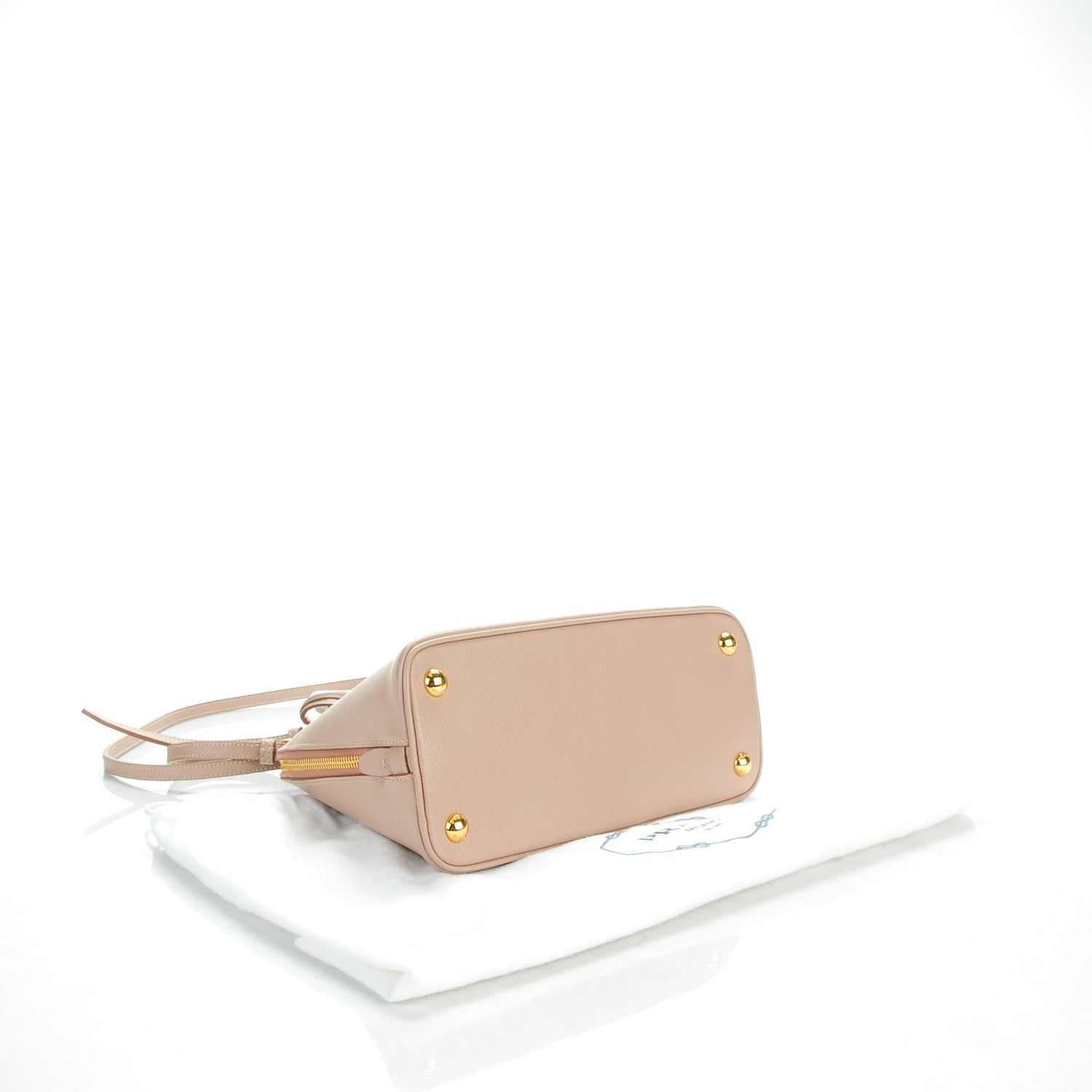 Prada Saffiano Lux Mini Promenade Tote Cammeo 4 of 8
